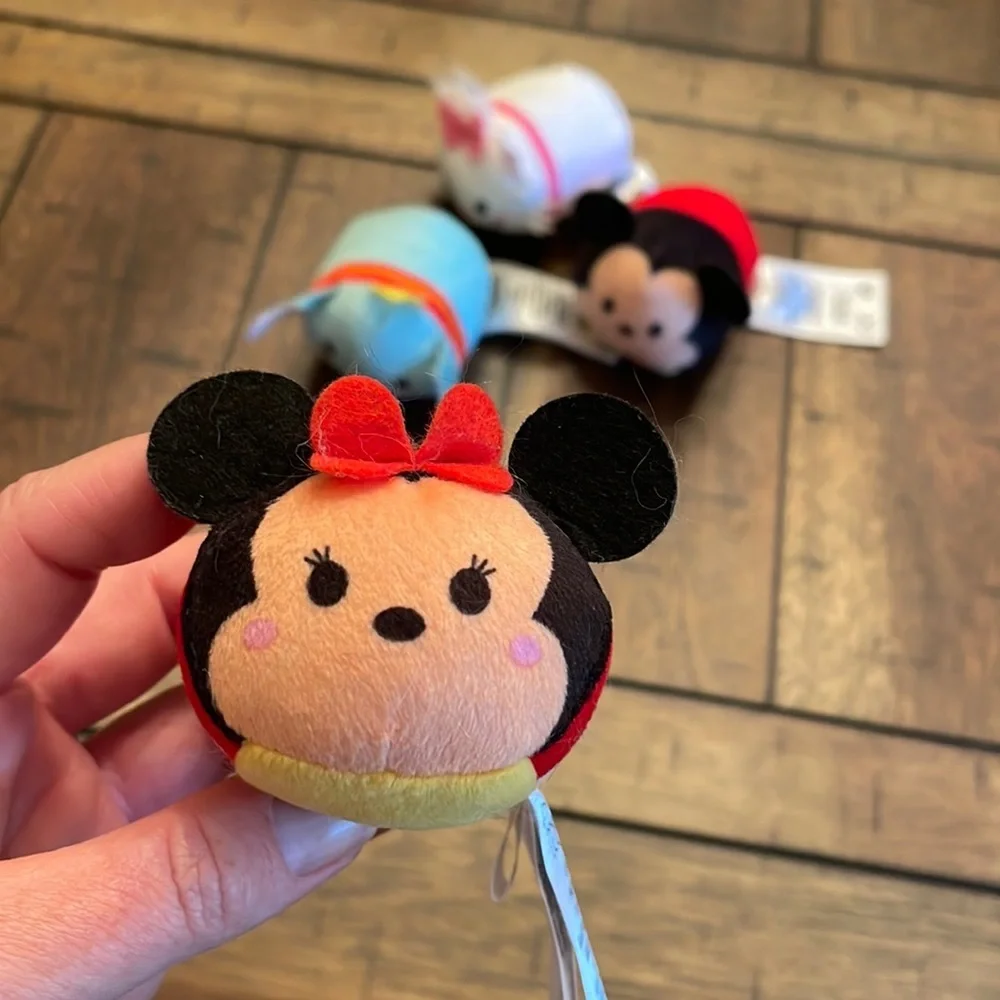 Set of 4 Disney Tsum Tsum mini plush - Picture 5 of 14